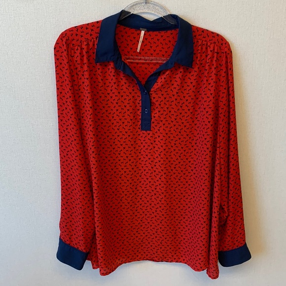 Free People Tops - Free People Blouse • Sz L